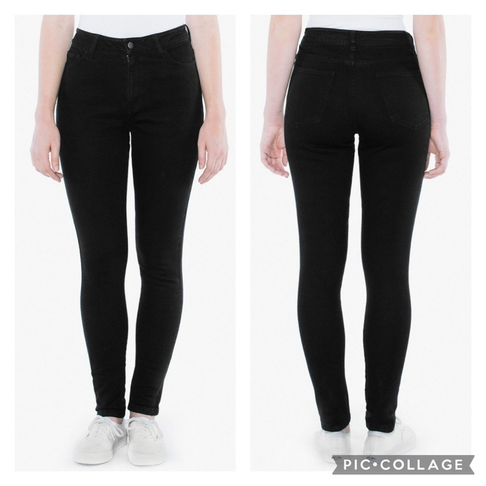 EUC American Apparel Black Skinny The Pencil Jeans